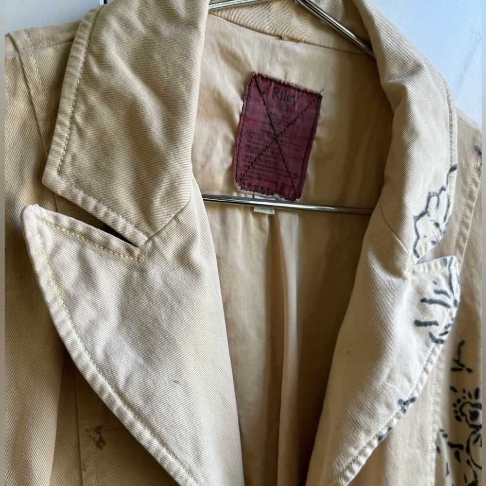 Ripley U.S.R.C Embroidered Utility Jacket Patchwork Print Size S - Picture 12 of 12